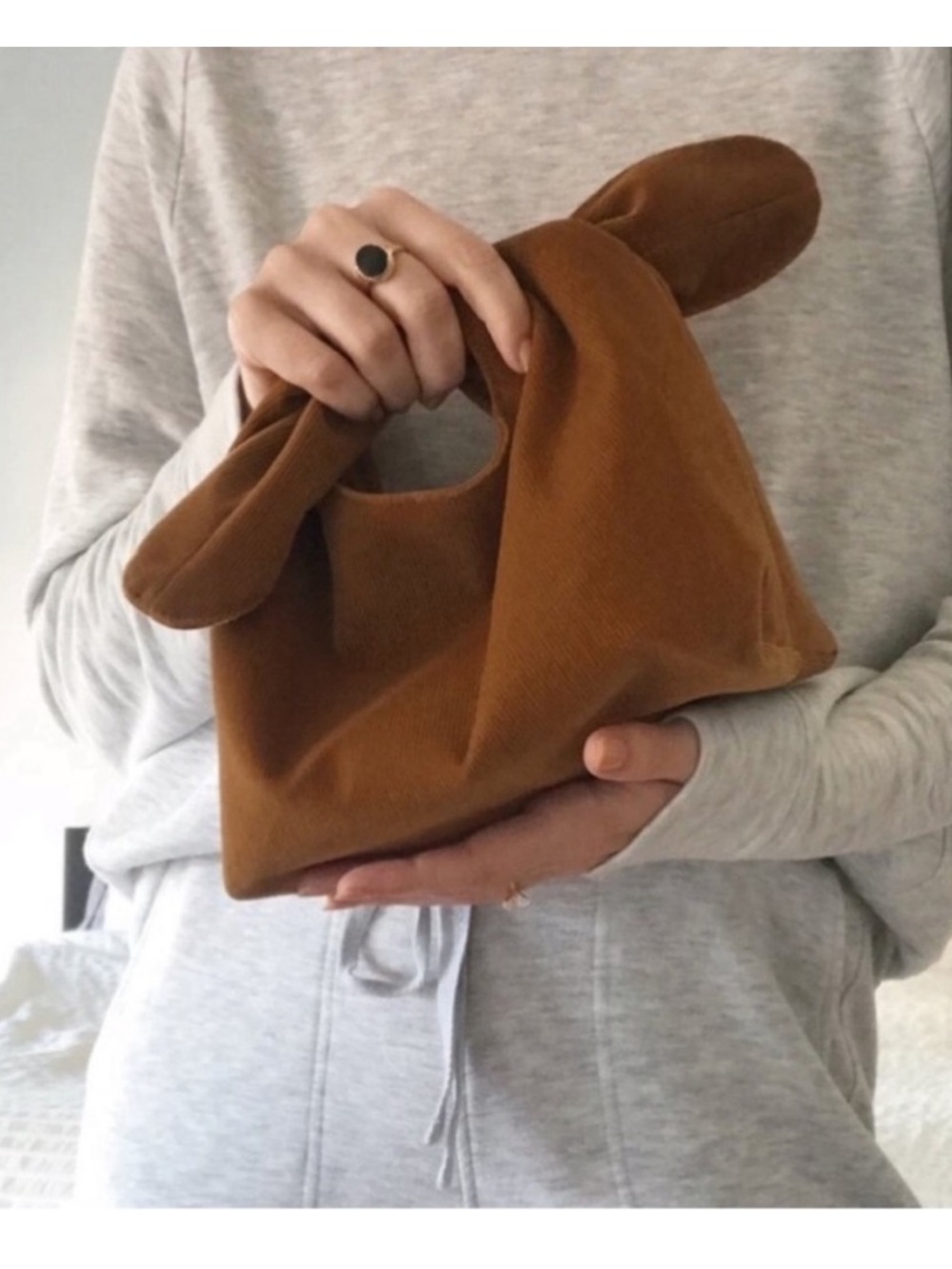 Merit Corduroy Cosmetic Makeup Bag